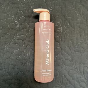 Athena Club Glossy Shave Oil 8 FL OZ/236 ML Petal Bloom Beauty Bath Body Silky